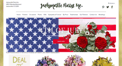 Desktop Screenshot of jacksonvillefloristinc.com